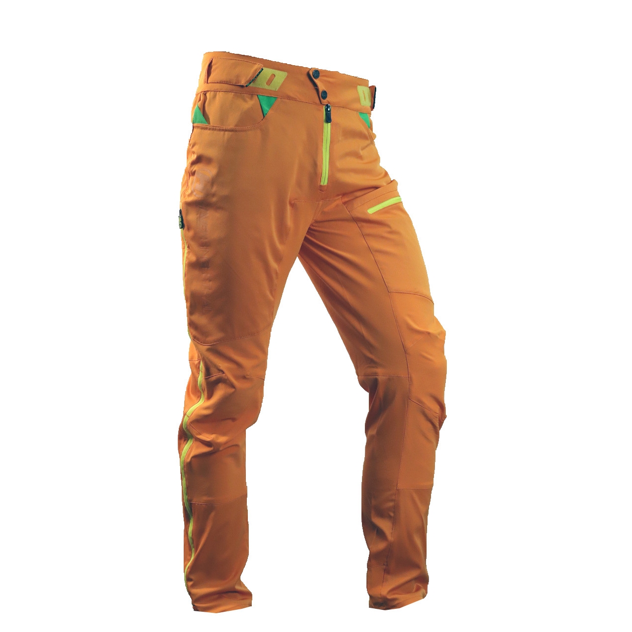 Kalhoty unisex Haven Singletrail - oranžové, XXL