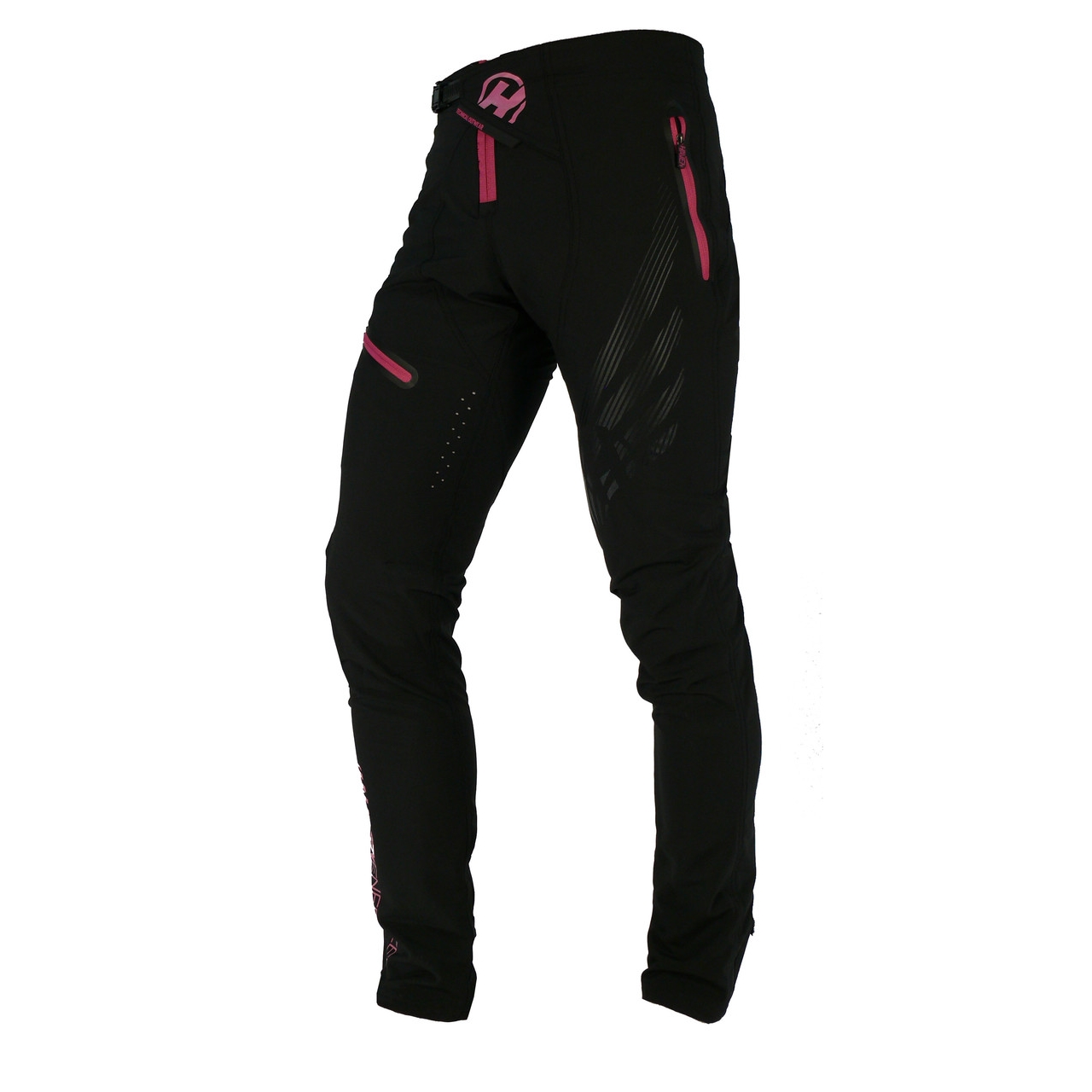 Kalhoty unisex Haven Energizer - černé-růžové, XL