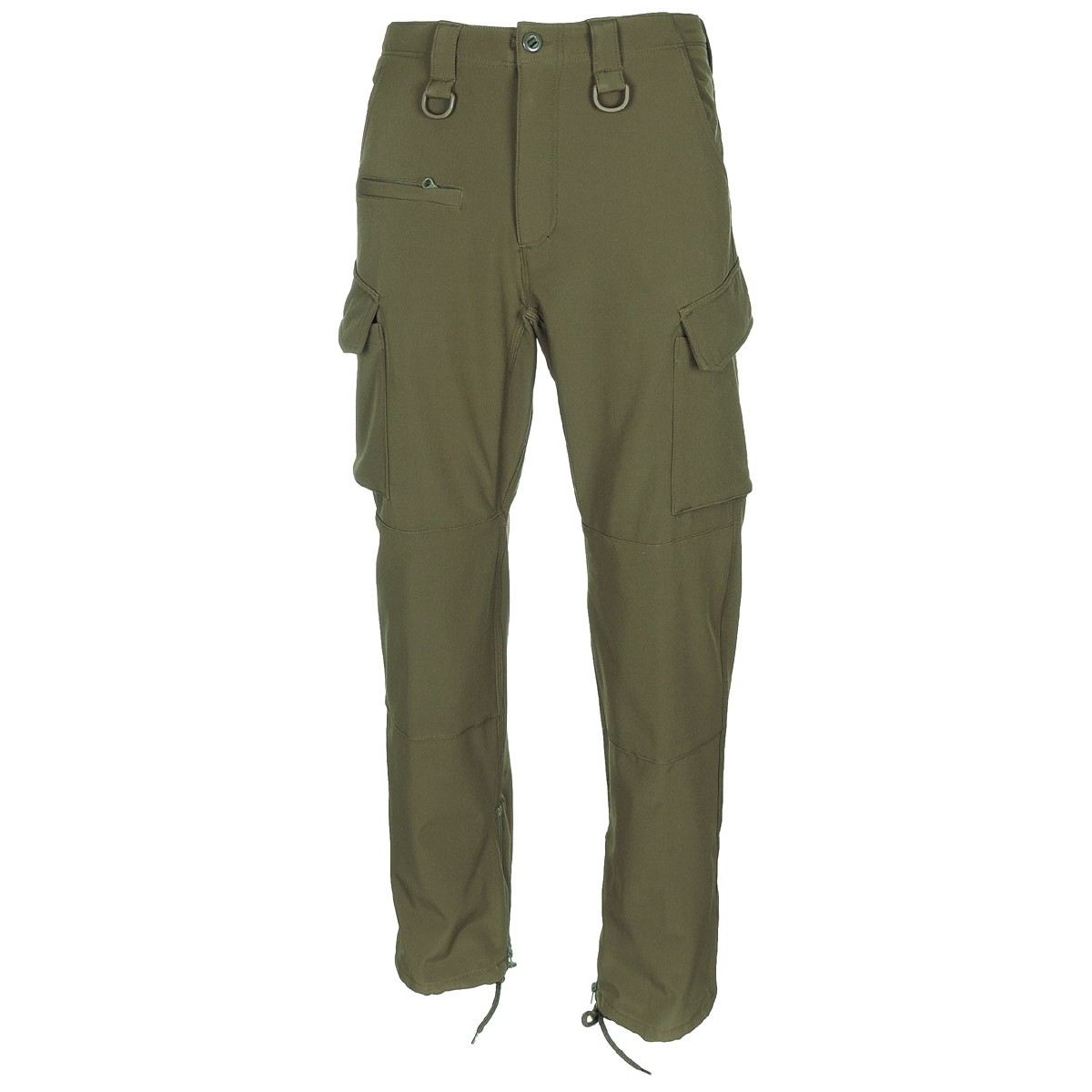 Kalhoty MFH Softshell Allround - olivové, XL