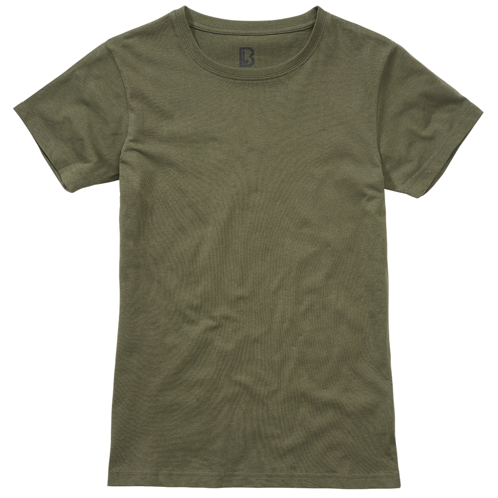 Tričko dámské Brandit Ladies T-Shirt - olivové, XXL