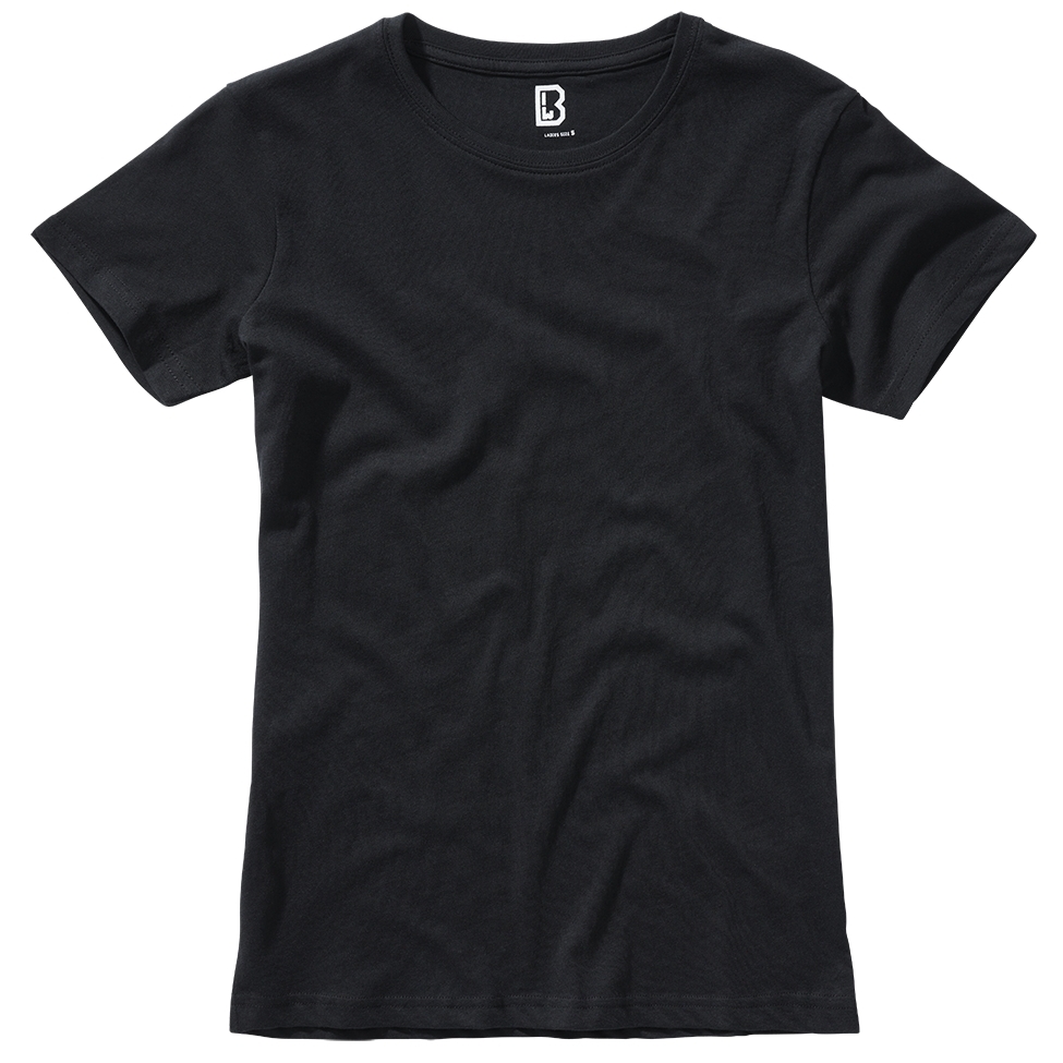 Tričko dámské Brandit Ladies T-Shirt - černé, 5XL