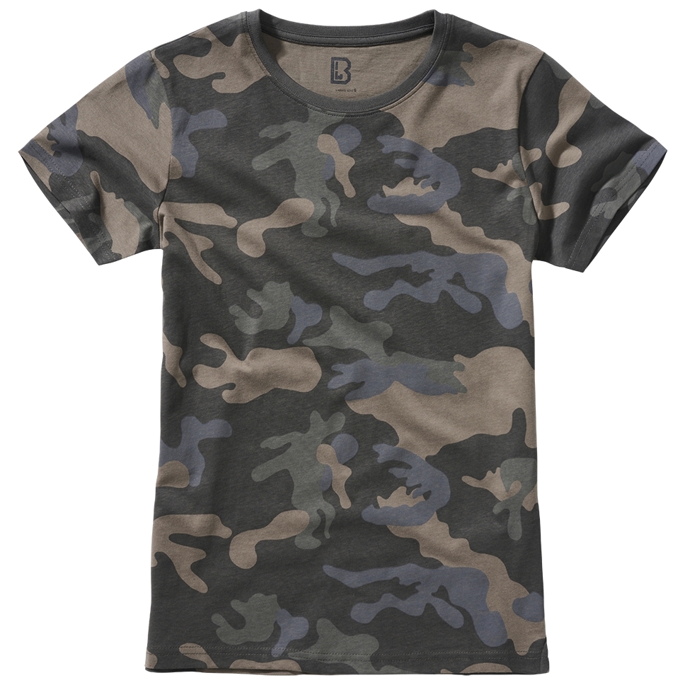 Tričko dámské Brandit Ladies T-Shirt - darkcamo, XL