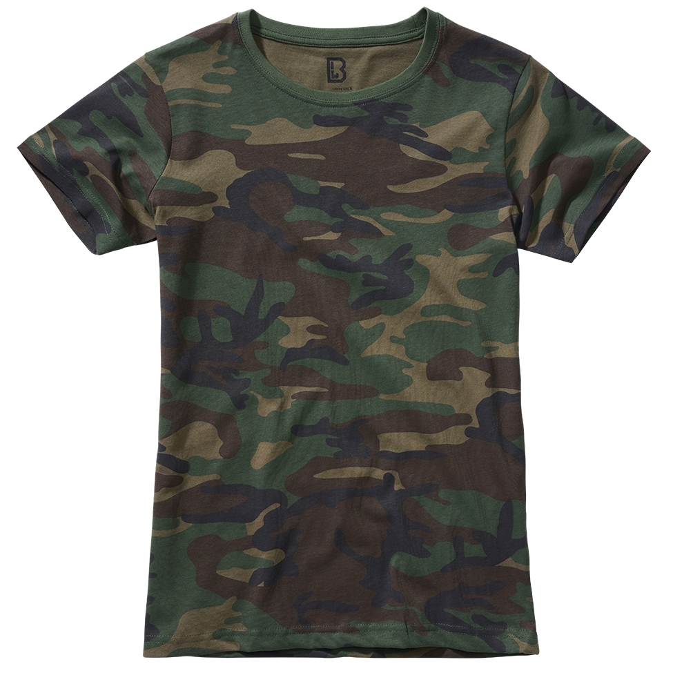 Tričko dámské Brandit Ladies T-Shirt - woodland, XL
