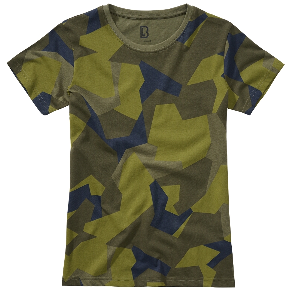Tričko dámské Brandit Ladies T-Shirt - švédský vzor, XL
