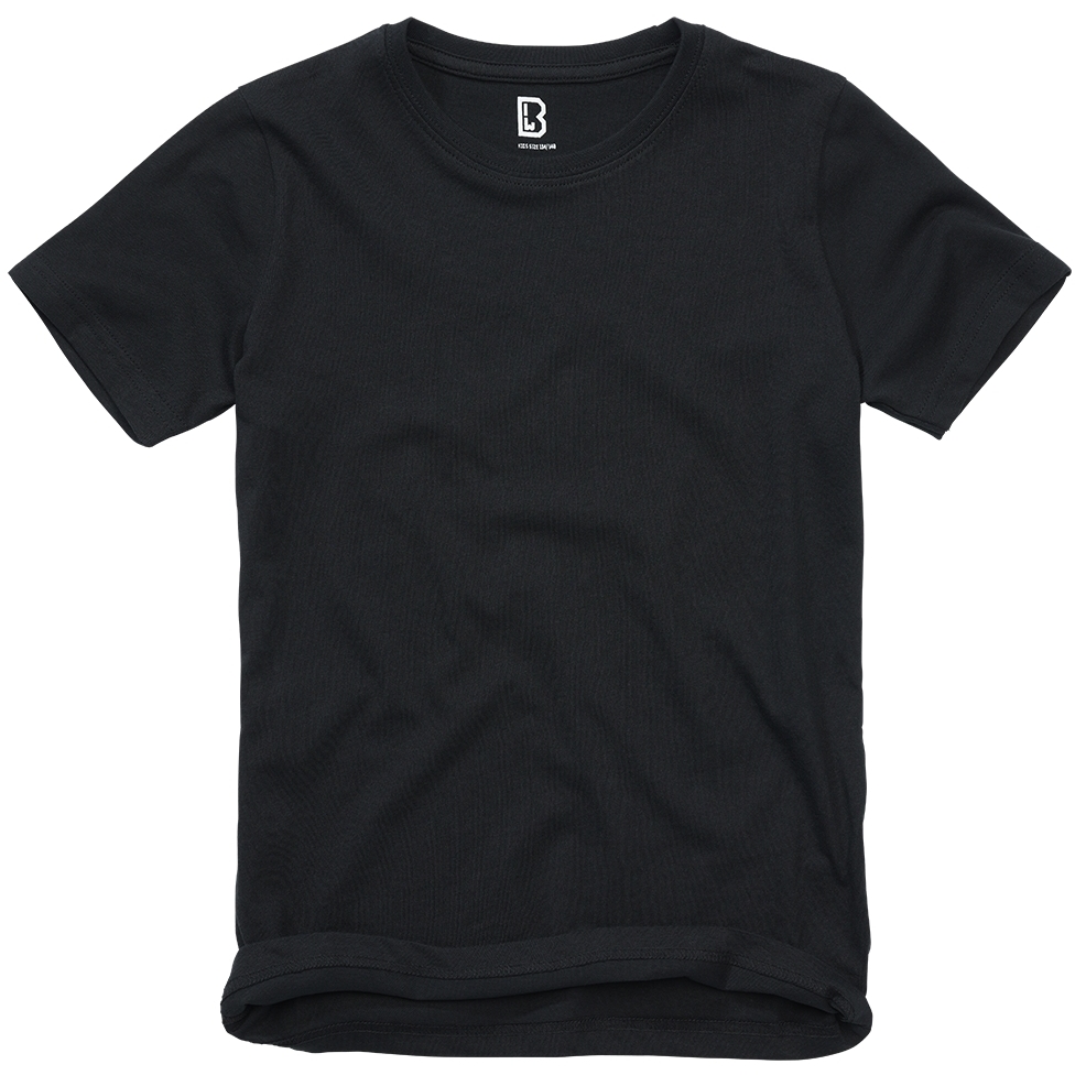 Tričko dětské Brandit Kids T-Shirt - černé, 158/164