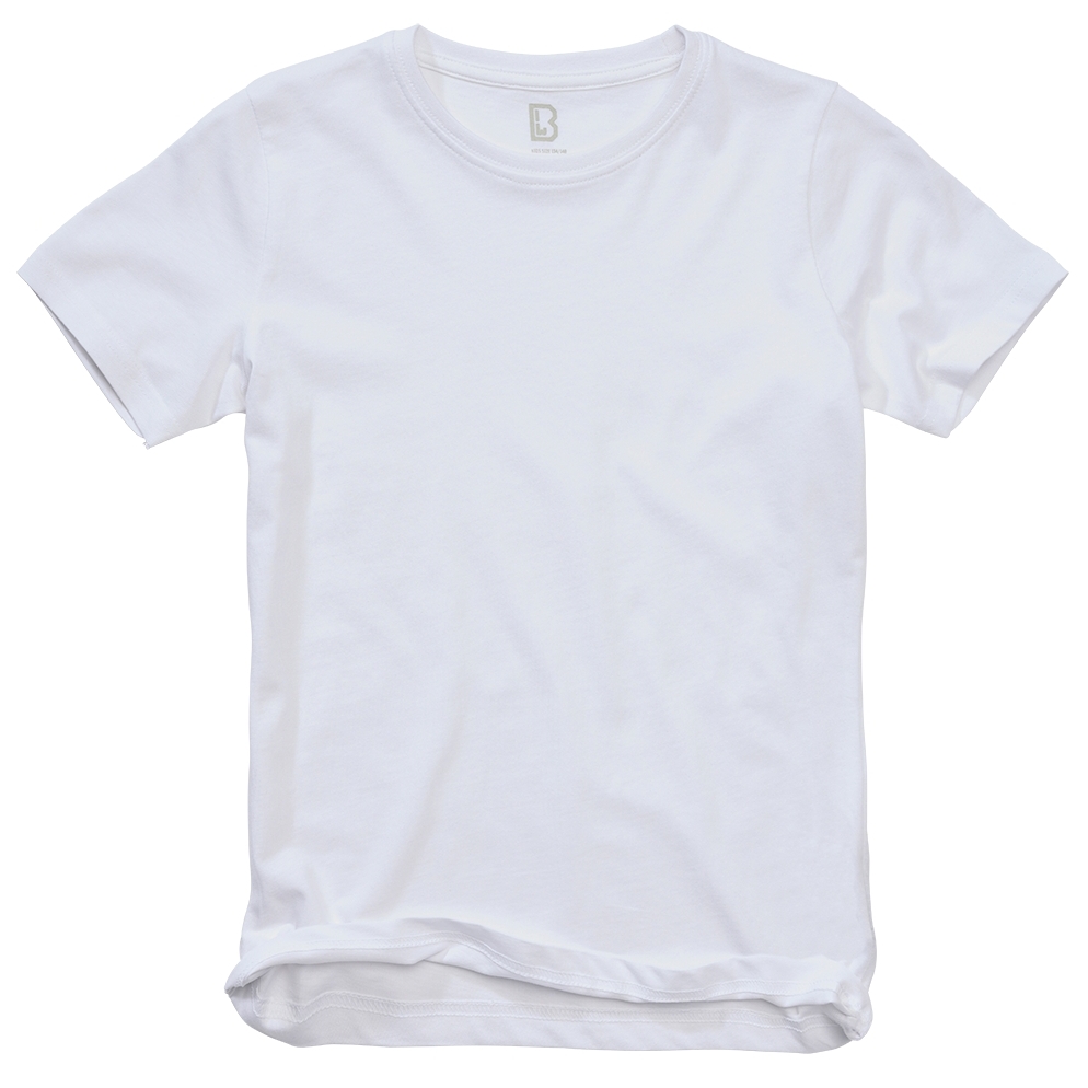 Tričko dětské Brandit Kids T-Shirt - bílé, 158/164