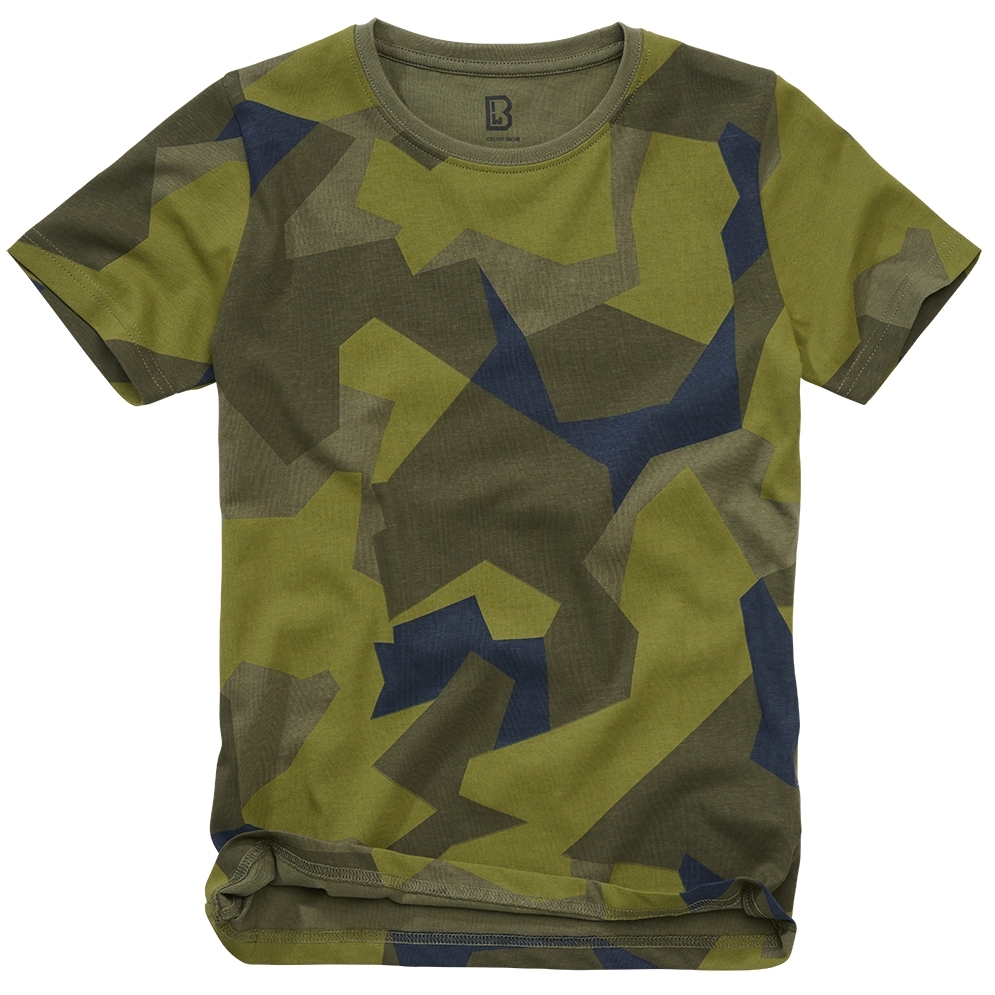Tričko dětské Brandit Kids T-Shirt - švédský vzor, 146/152