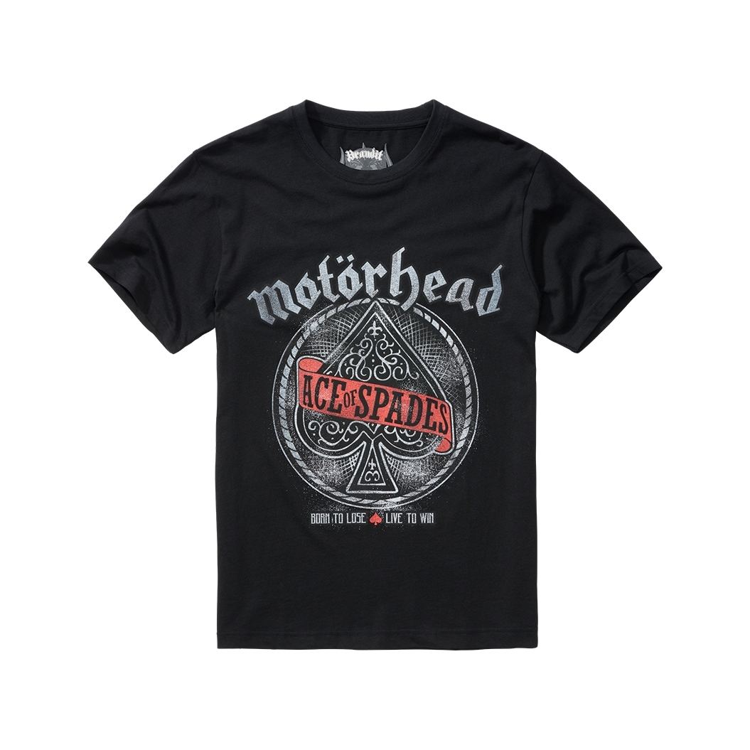Tričko Brandit Motörhead Ace of Spades - černé, 7XL
