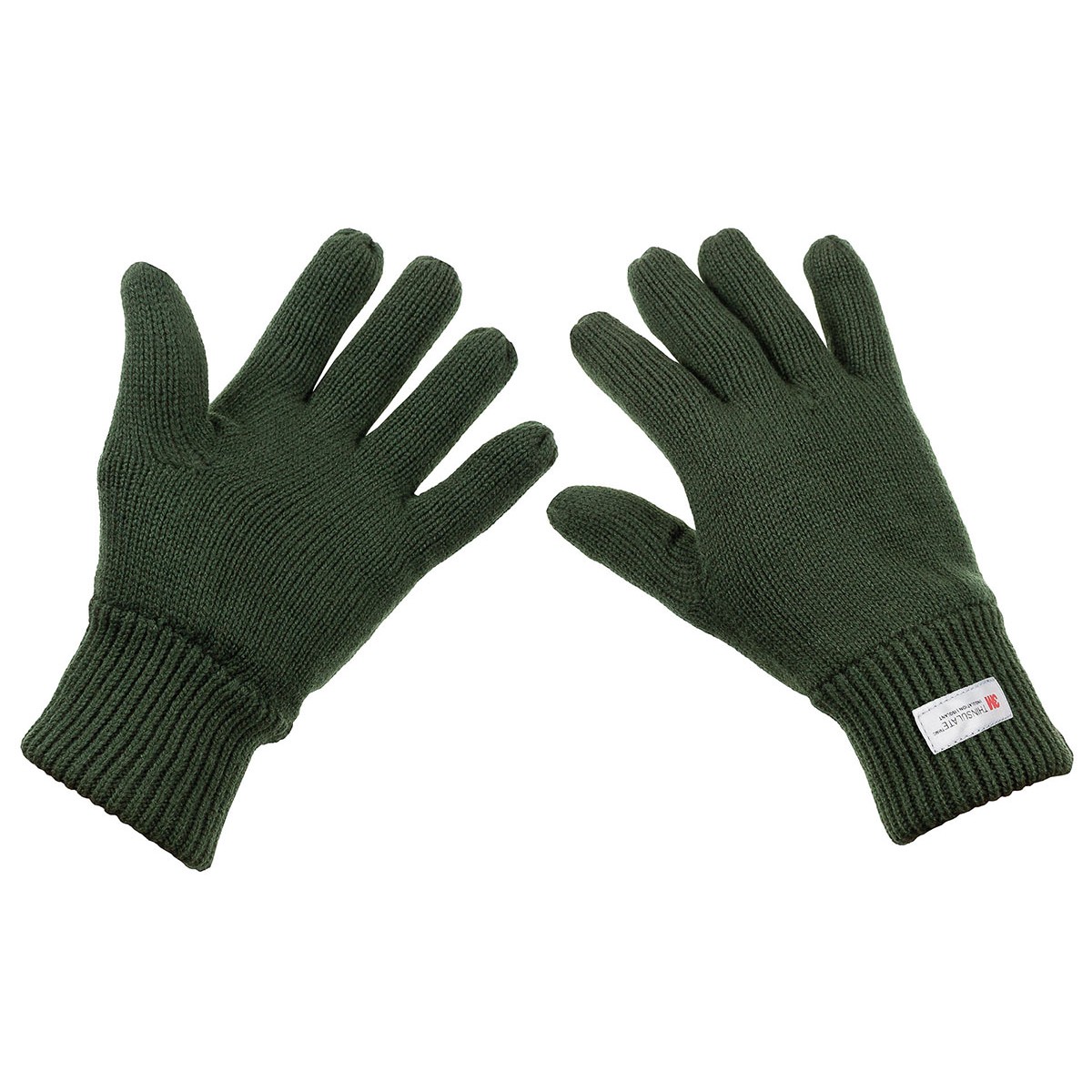 Pletené rukavice zateplené MFH Thinsulate - olivové, S