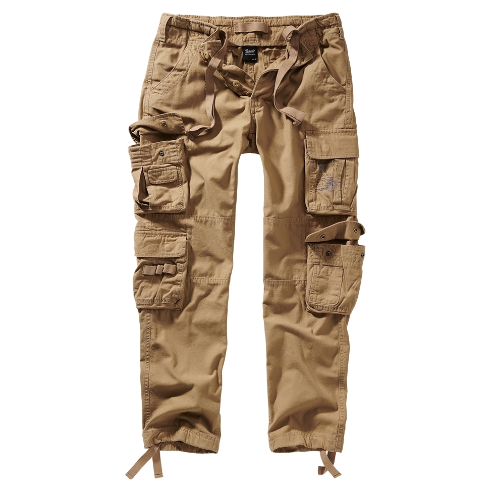 Kalhoty Brandit Pure Vintage Slim - béžové, XL