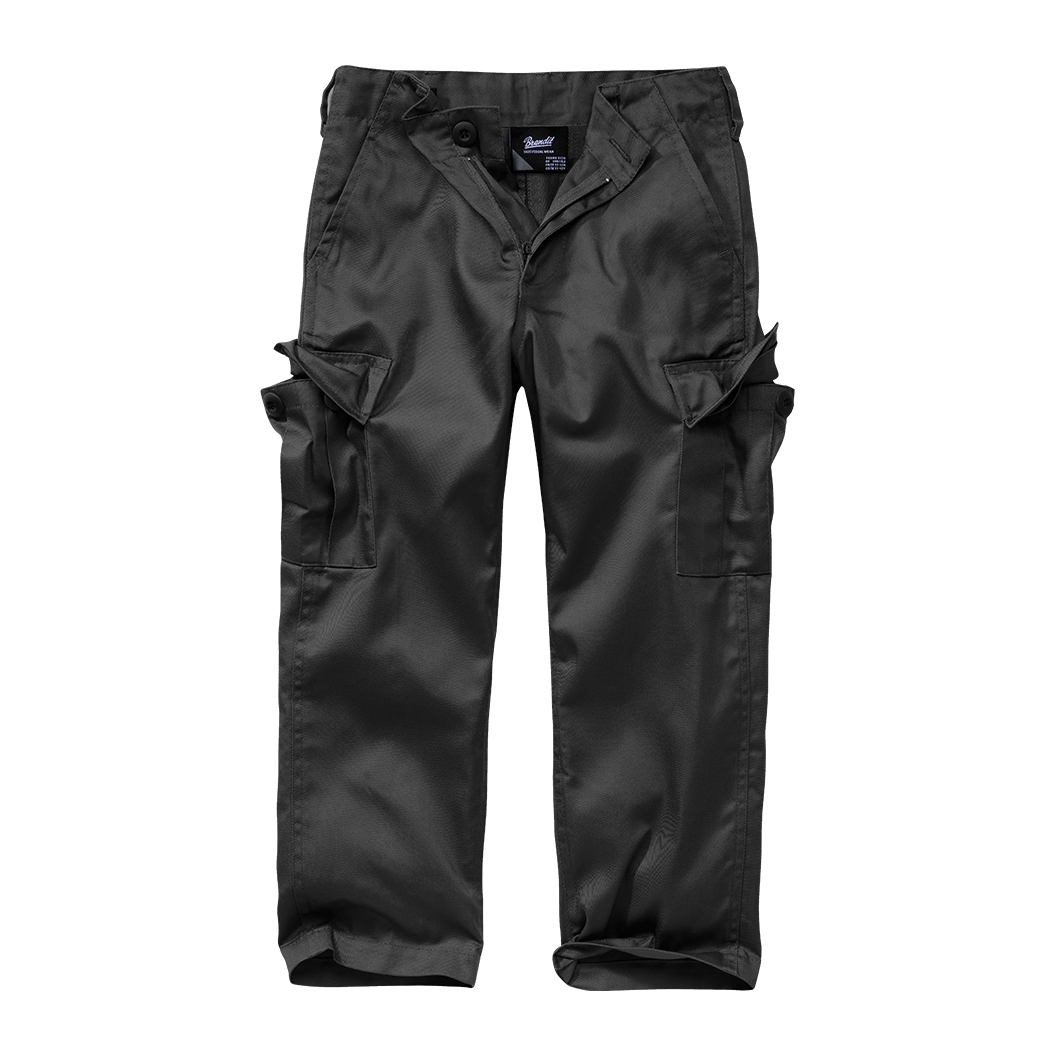 Kalhoty dětské Brandit Kids US Ranger - černé, 170/176
