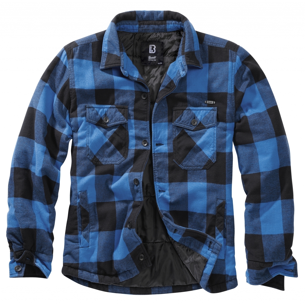 Bunda Brandit Lumberjacket - modrá, XL