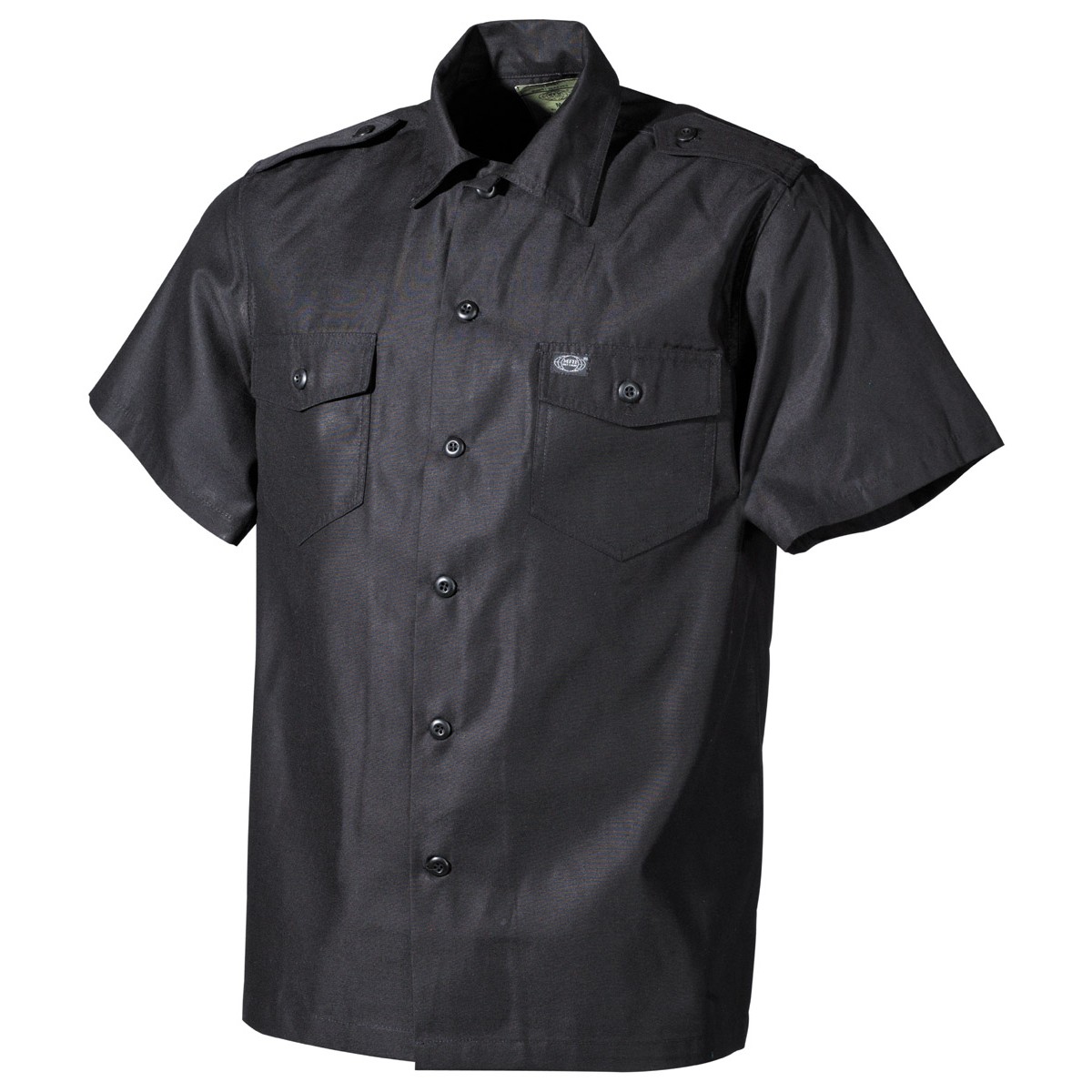 Košile MFH US 1/2 - černá, S