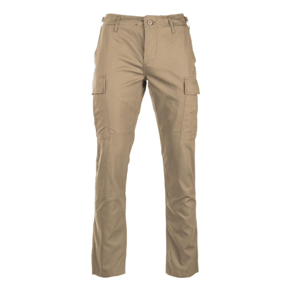US kalhoty Mil-Tec BDU Slim Fit - khaki, XL