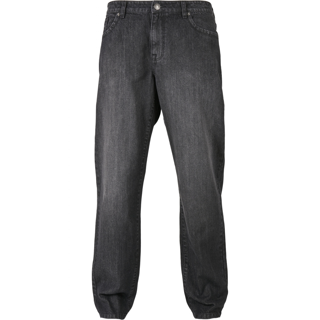 Džíny Urban Classics Loose Fit Jeans - černé, 36/32
