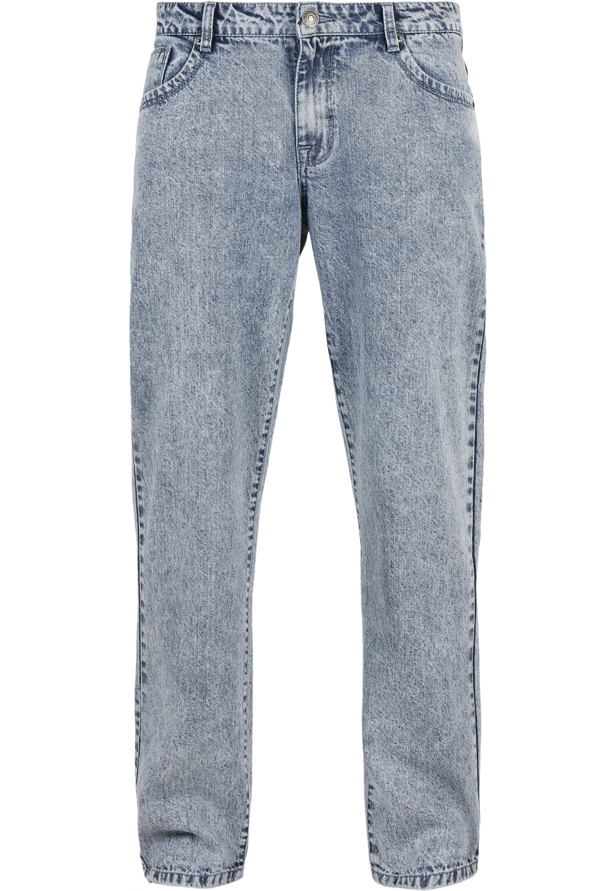 Džíny Urban Classics Loose Fit Jeans - modré, 40/34