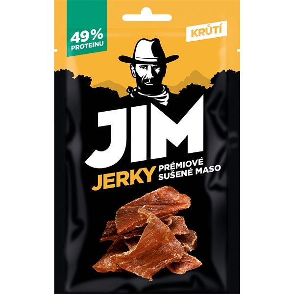 Sušené maso Jim Jerky krůtí 23g