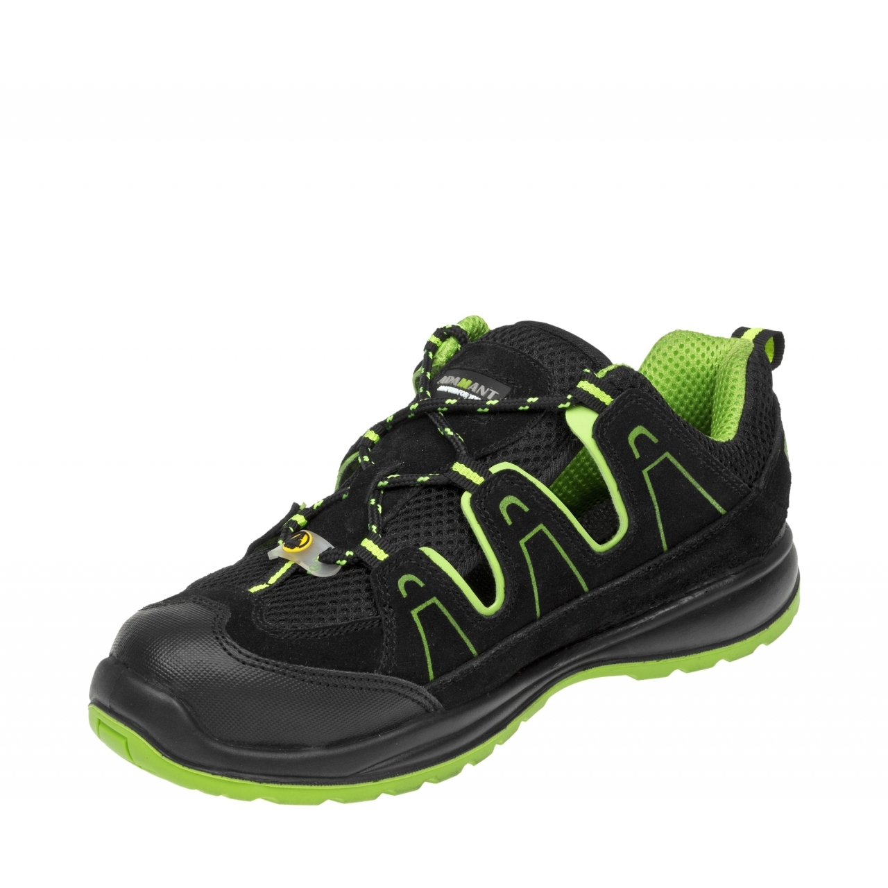 Sandále Adamant Alegro S1P ESD - černé-zelené, 36