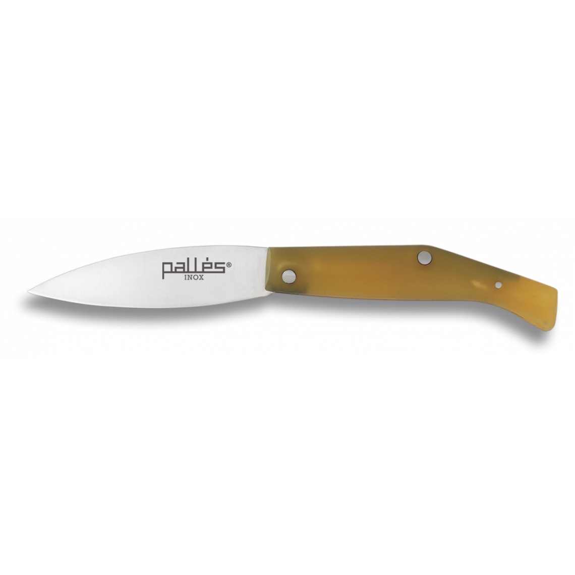 Nůž zavírací Pallés Nº000 Penknife Standard - žlutý-stříbrný (18+)