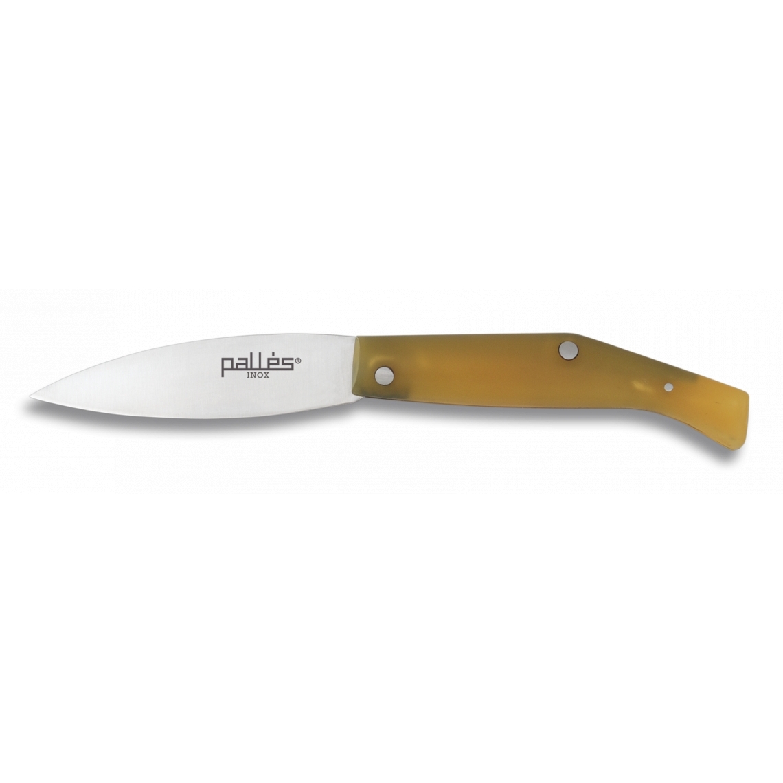 Nůž zavírací Pallés Nº00 Penknife Standard - žlutý-stříbrný (18+)