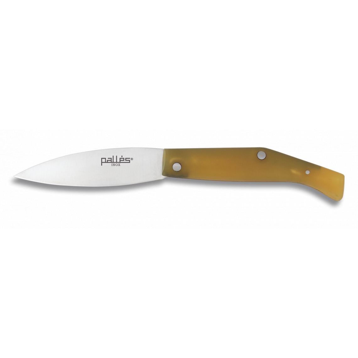 Nůž zavírací Pallés Nº0 Penknife Standard - žlutý-stříbrný (18+)