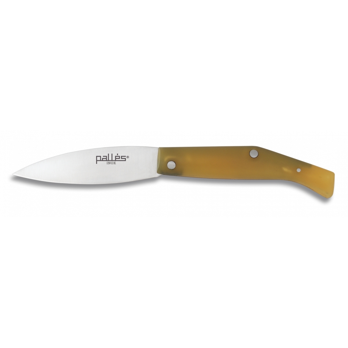 Nůž zavírací Pallés Nº1 Penknife Standard - žlutý-stříbrný (18+)