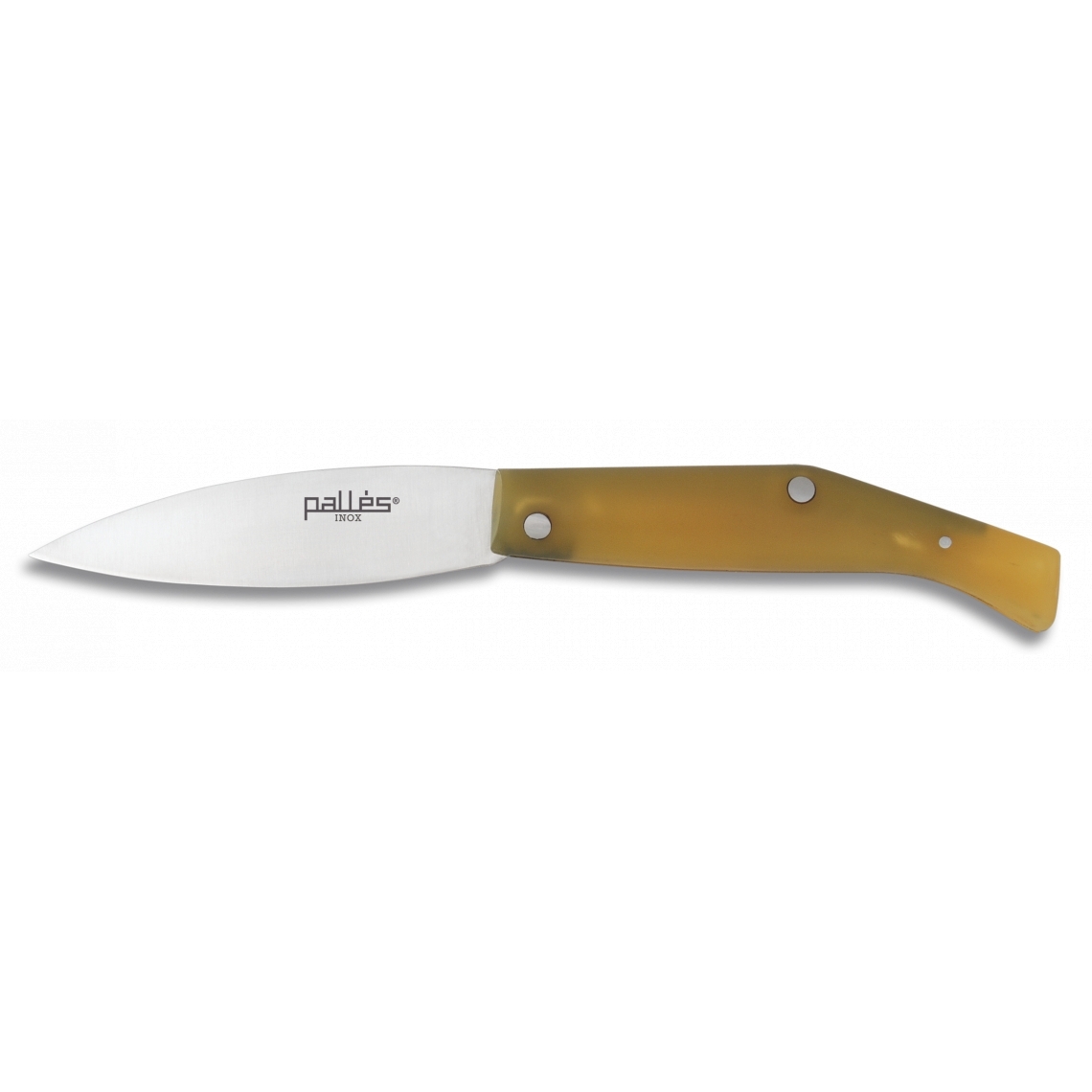 Nůž zavírací Pallés Nº2 Penknife Standard - žlutý-stříbrný (18+)