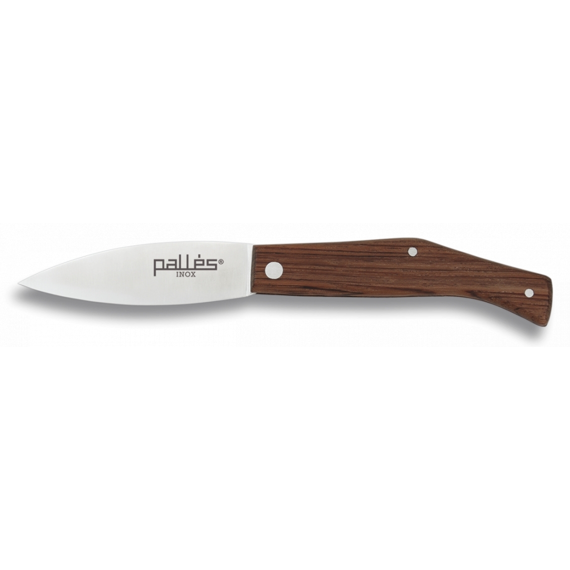 Nůž zavírací Pallés Nº000 Penknife Wood - hnědý-stříbrný (18+)