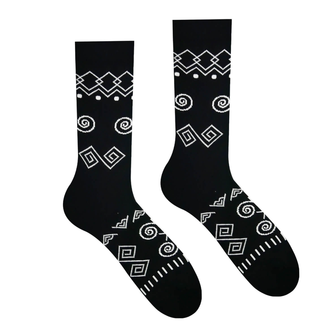 Ponožky Hesty Čičman - černé, 35-38
