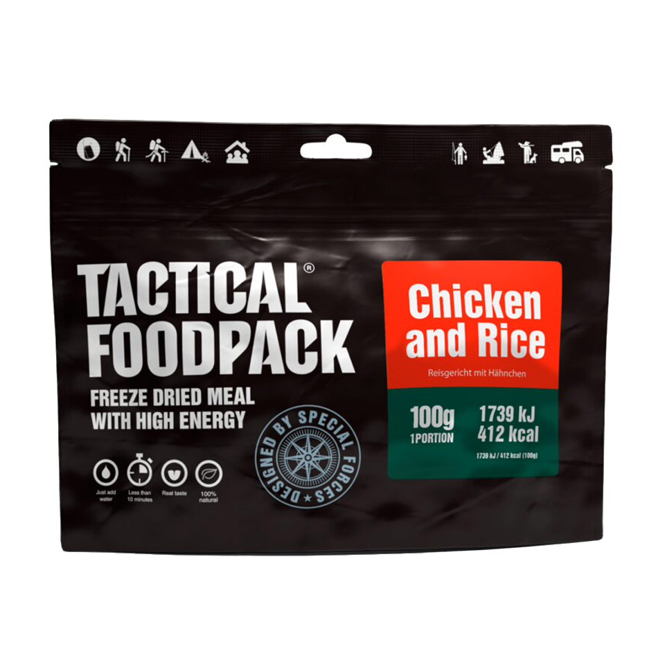 Dehydrované jídlo Tactical Foodpack Kuřecí maso s rýží