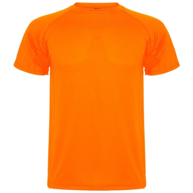 Sportovní tričko Roly Montecarlo - oranžové svítící, XL