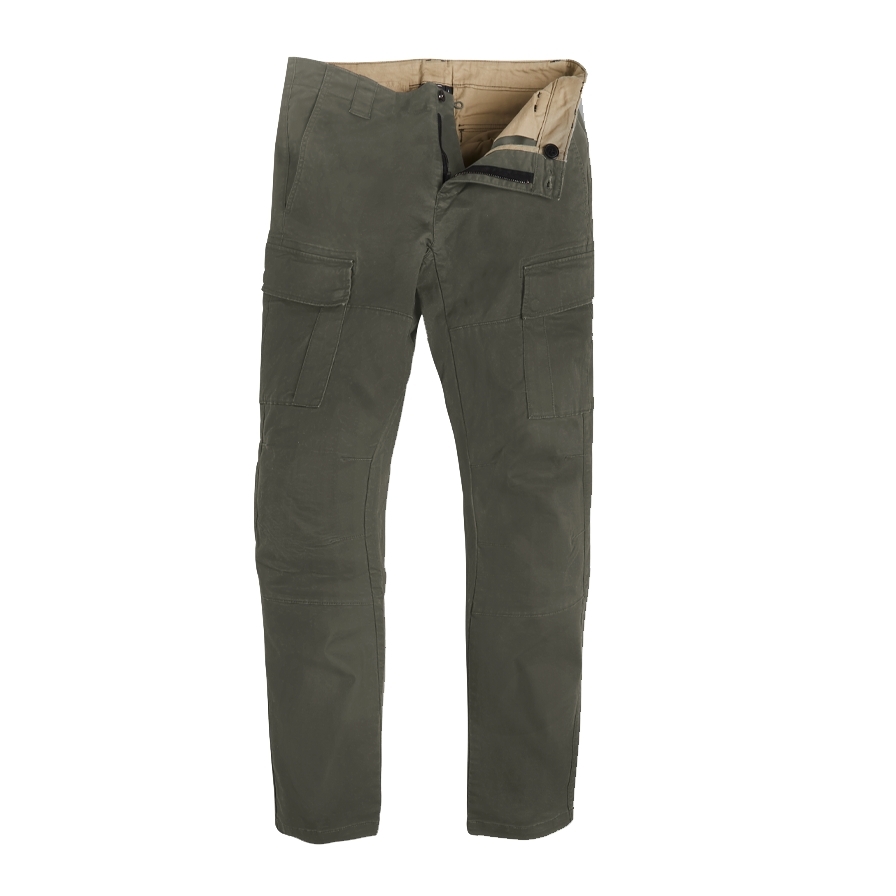 Kalhoty Vintage Industries Ferron - olivové, 36