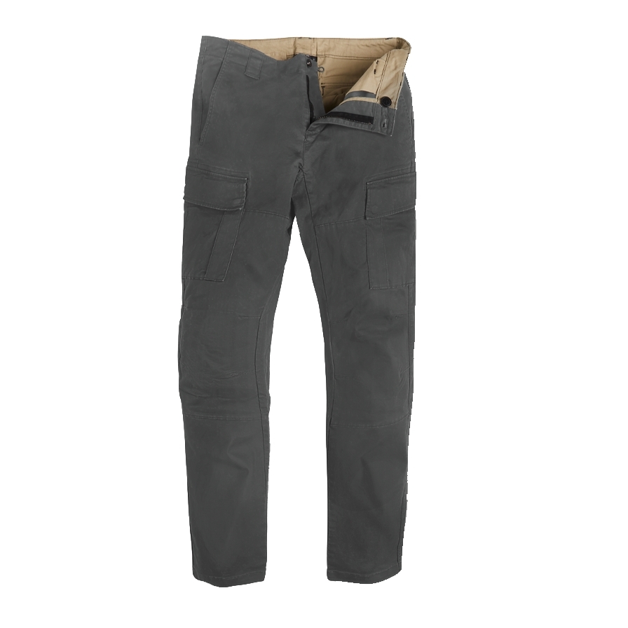 Kalhoty Vintage Industries Ferron - šedé, 31