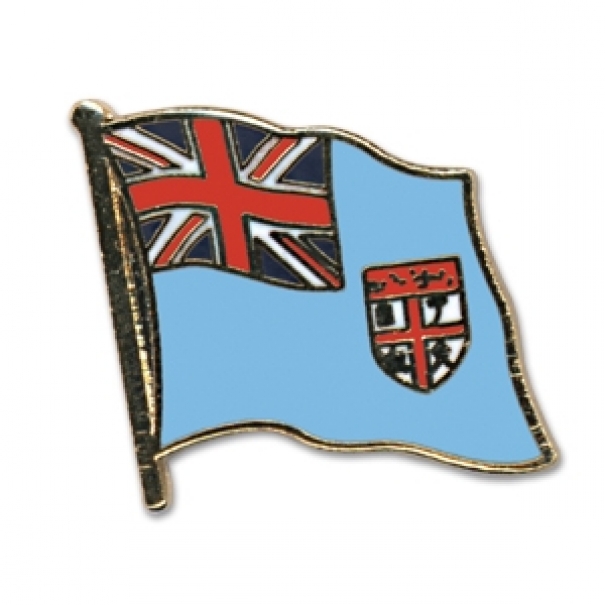 Odznak (pins) 20mm vlajka Fidži - barevný