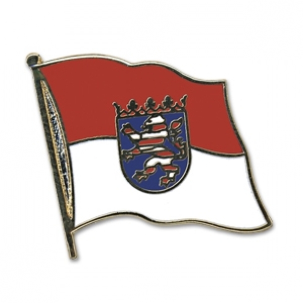 Odznak (pins) 20mm vlajka Hesensko - barevný