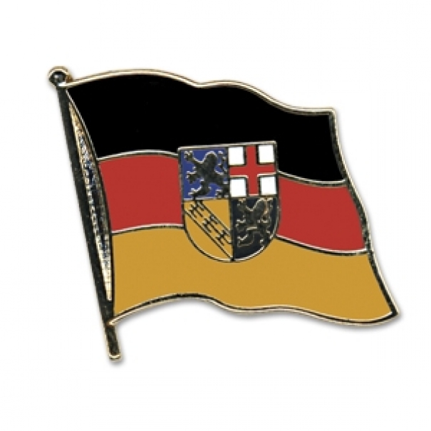 Odznak (pins) 20mm vlajka Sársko - barevný