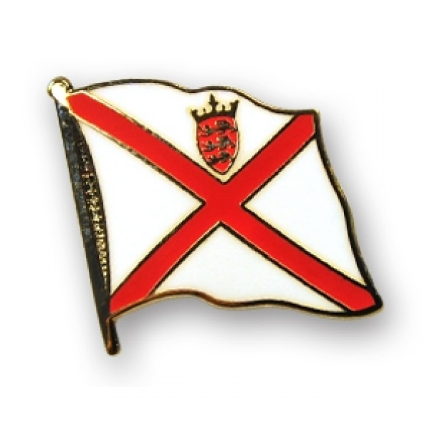 Odznak (pins) 20mm vlajka Jersey - barevný