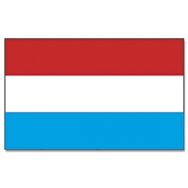Vlajka Lucembursko 30 x 45 cm na tyčce