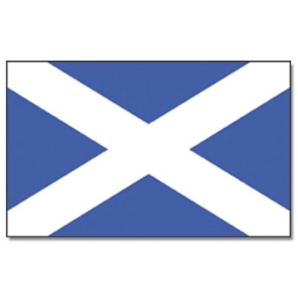 Vlajka Skotsko 30 x 45 cm na tyčce