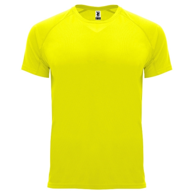 Pánské sportovní tričko Roly Bahrain - žluté svítící, XL