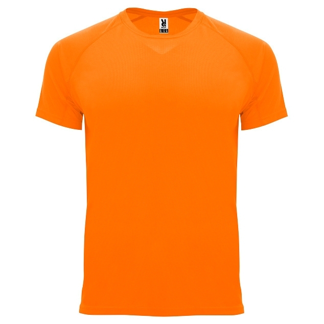 Pánské sportovní tričko Roly Bahrain - oranžové svítící, XXL