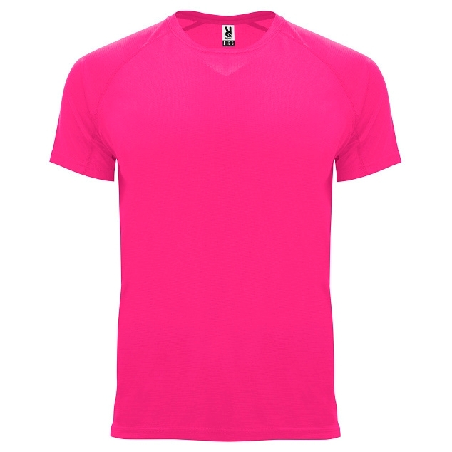 Pánské sportovní tričko Roly Bahrain - růžové svítící, S