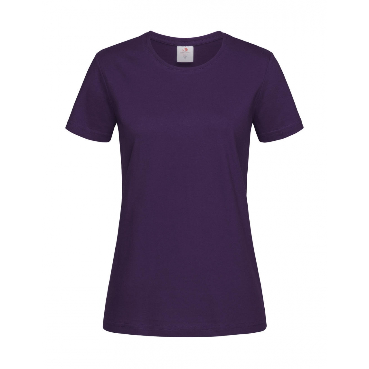 Tričko dámské Stedman Fitted s kulatým výstřihem - fialové, XL