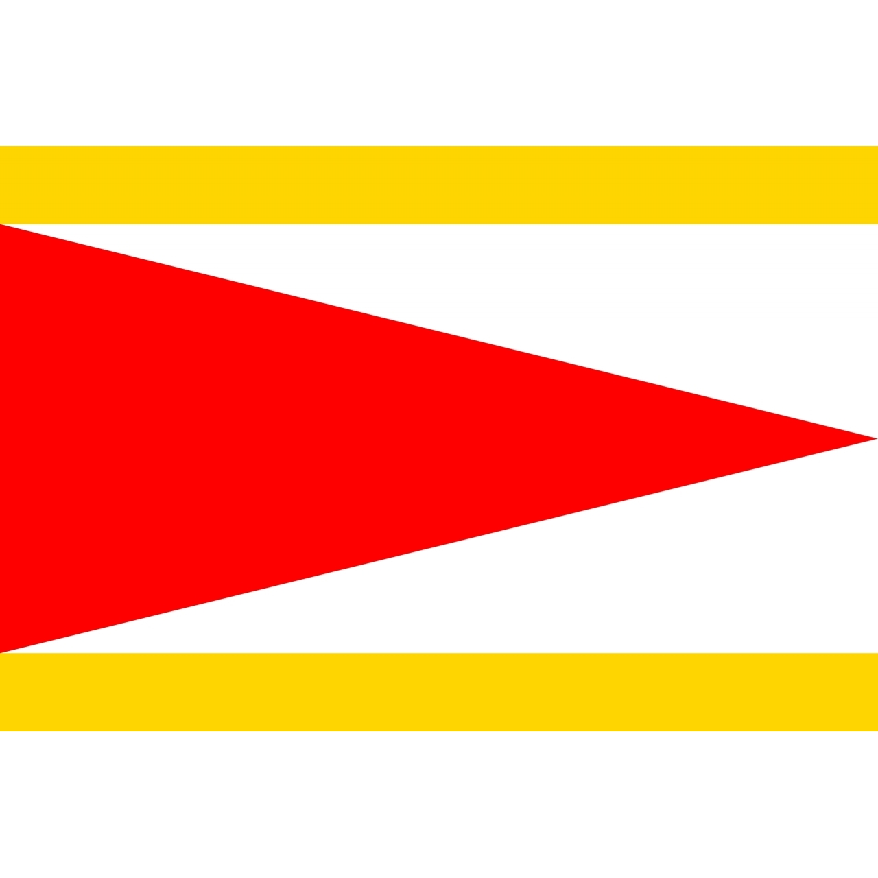 Samolepka vlajka město Kroměříž (ČR) 21x29,7 cm 1 ks