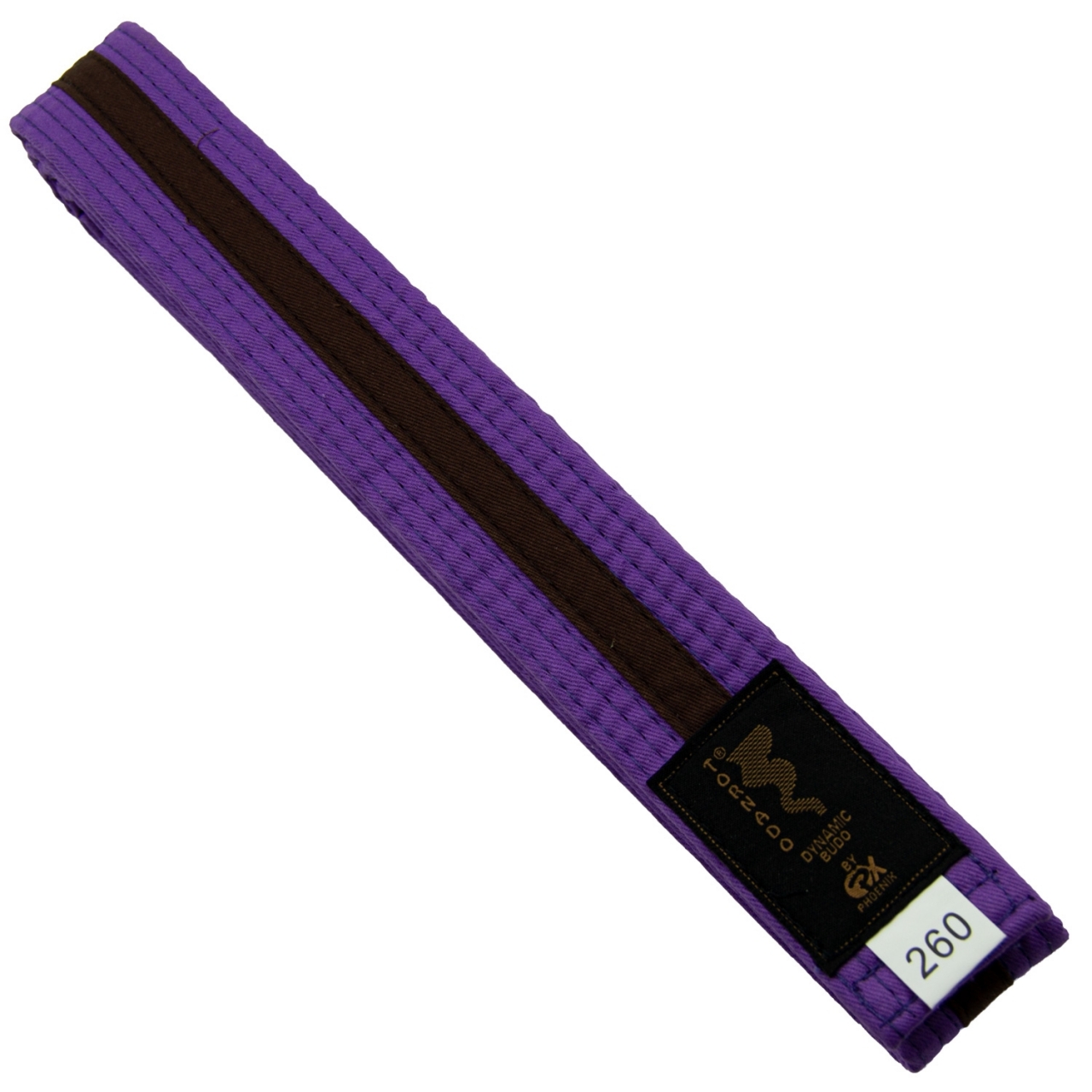 Kimono pásek Tornado Dynamic Budo 4cm - fialový-černý