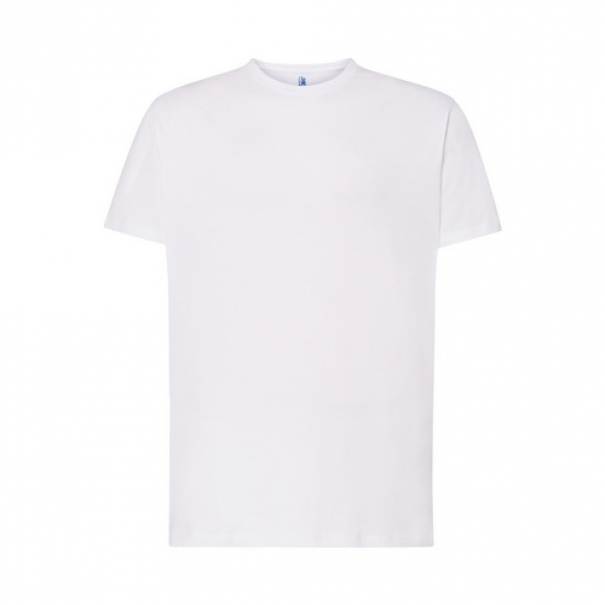 Pánské tričko JHK Regular - bílé, 5XL