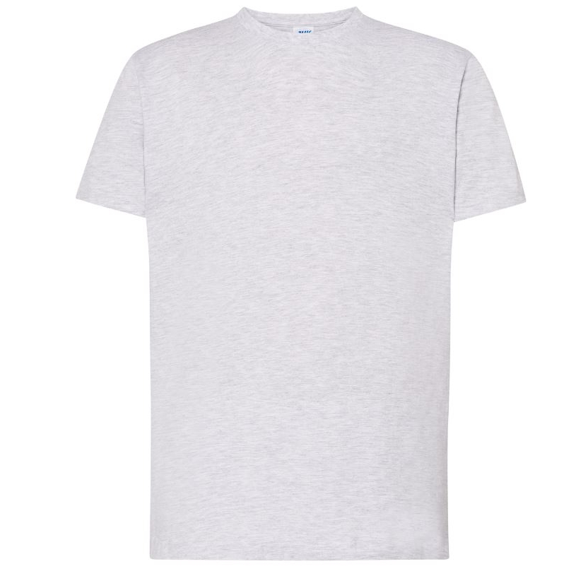 Pánské tričko JHK Regular - světle šedé, XS