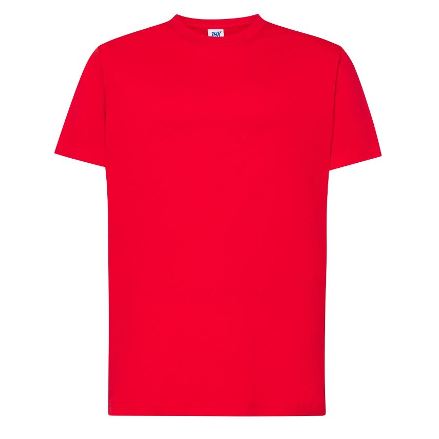Pánské tričko JHK Regular - červené, 4XL