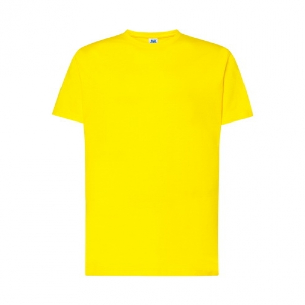 Pánské tričko JHK Regular - žluté, XXL