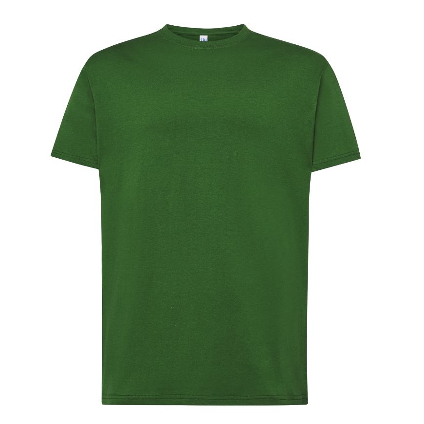 Pánské tričko JHK Regular - tmavě zelené, XL